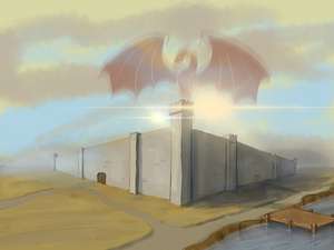 Illustration Drache
